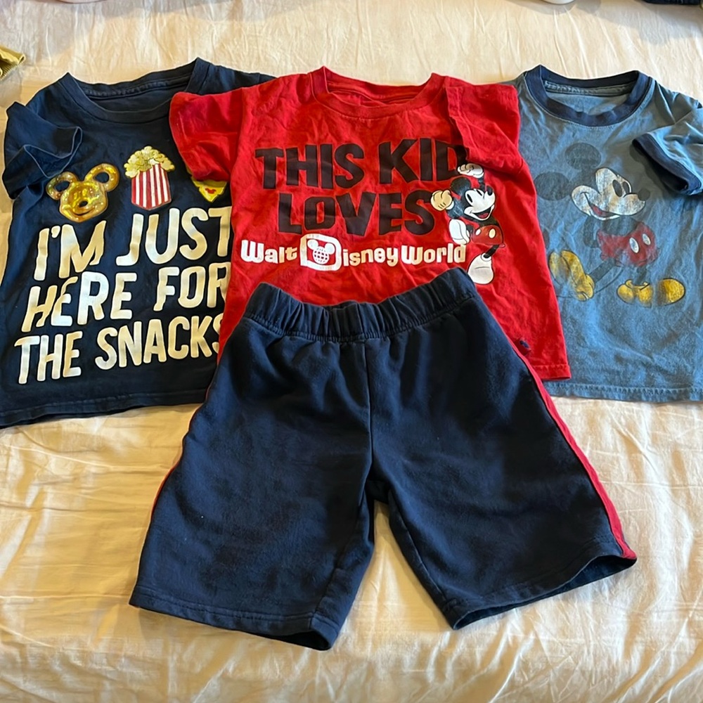 Disney Mickey Mouse Kids T-Shirts - Blue